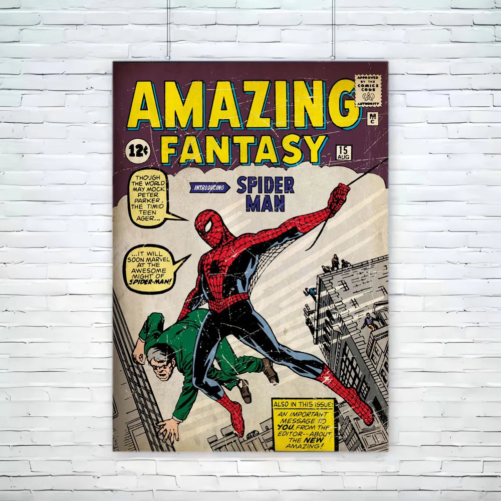Spiderman Graffiti Art Posters