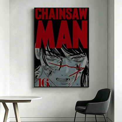 Chainsaw Man HD Art Posters