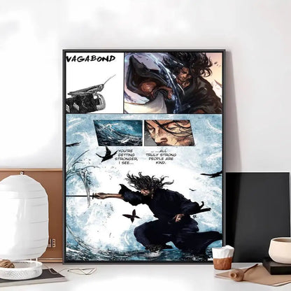 Vagabond Manga Art Posters