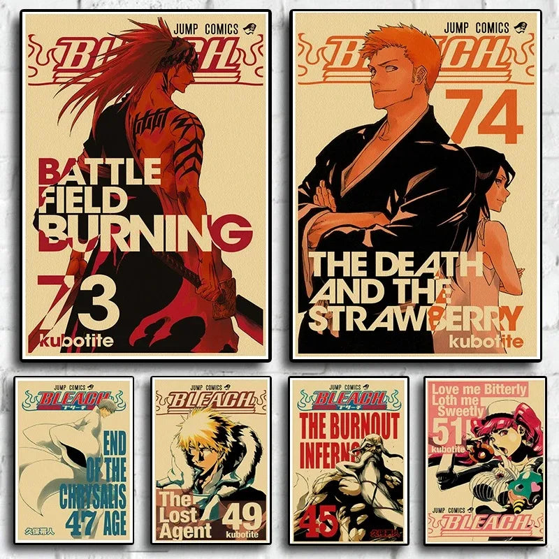 Vintage Bleach Poster V3
