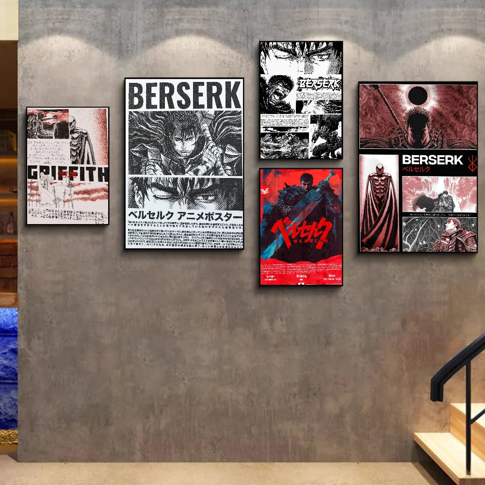 Berserk Dark Art Posters