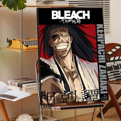 Bleach Anime Poster Wall Art Print for Bedroom, Gaming Room, or Home Decor