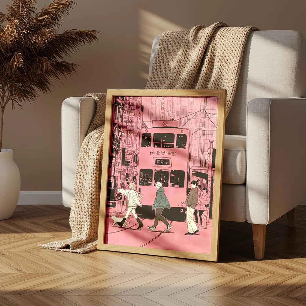 Chainsaw Man Street Art Posters