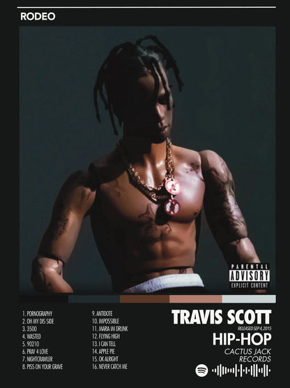 Travis Scott Album Poster