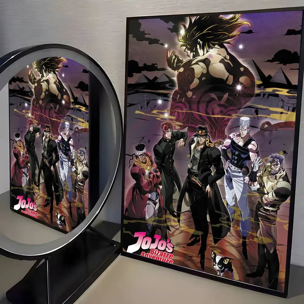 JoJo's Bizarre Adventure Retro Posters