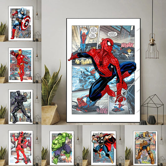 Marvel Superhero Movie Posters
