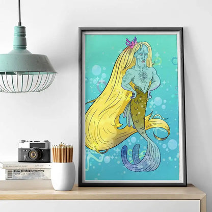 Cartoon Squidward Tentacles Poster