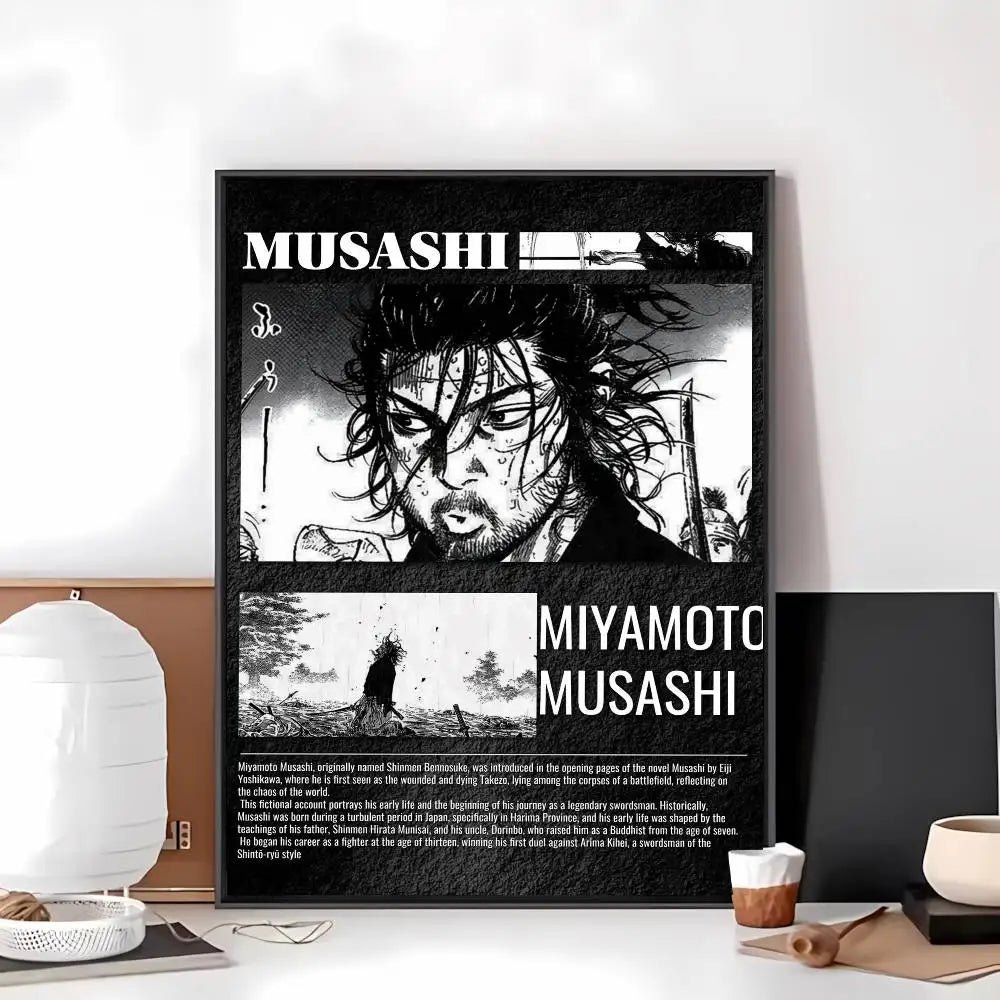 Vagabond Manga Art Posters