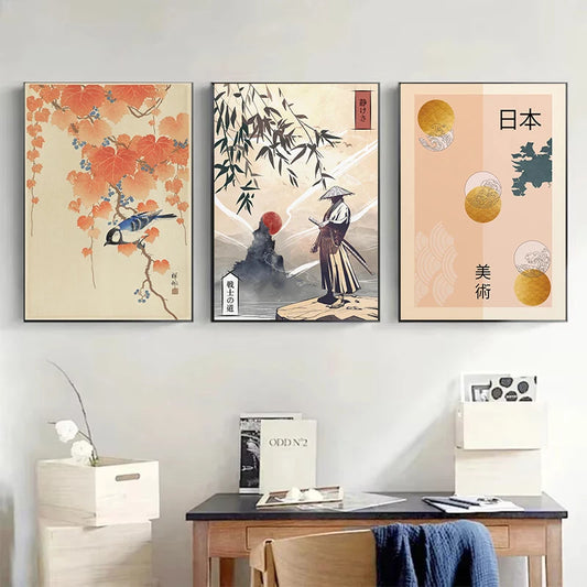 Japanese Art Poster Wall Decor