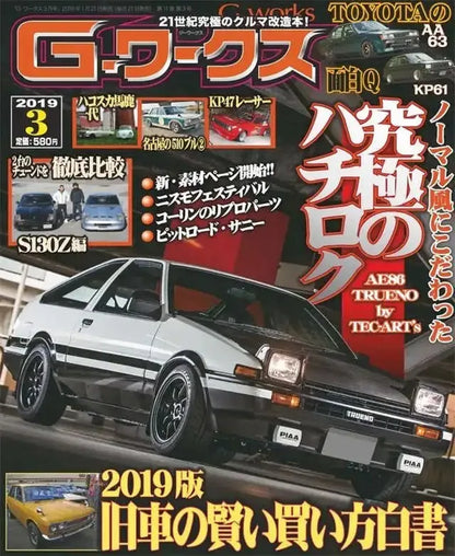 Japanese Cars JDM Racing Magazine Cover Poster V3