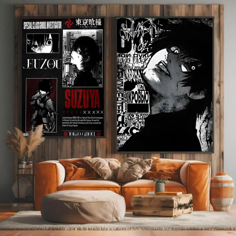 Tokyo Ghoul Canvas Posters