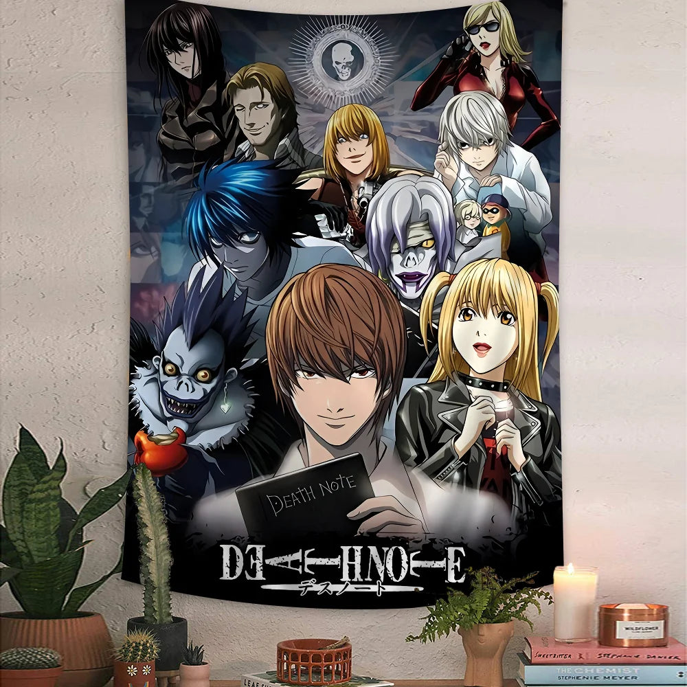 Death Note Anime Wall Tapestry
