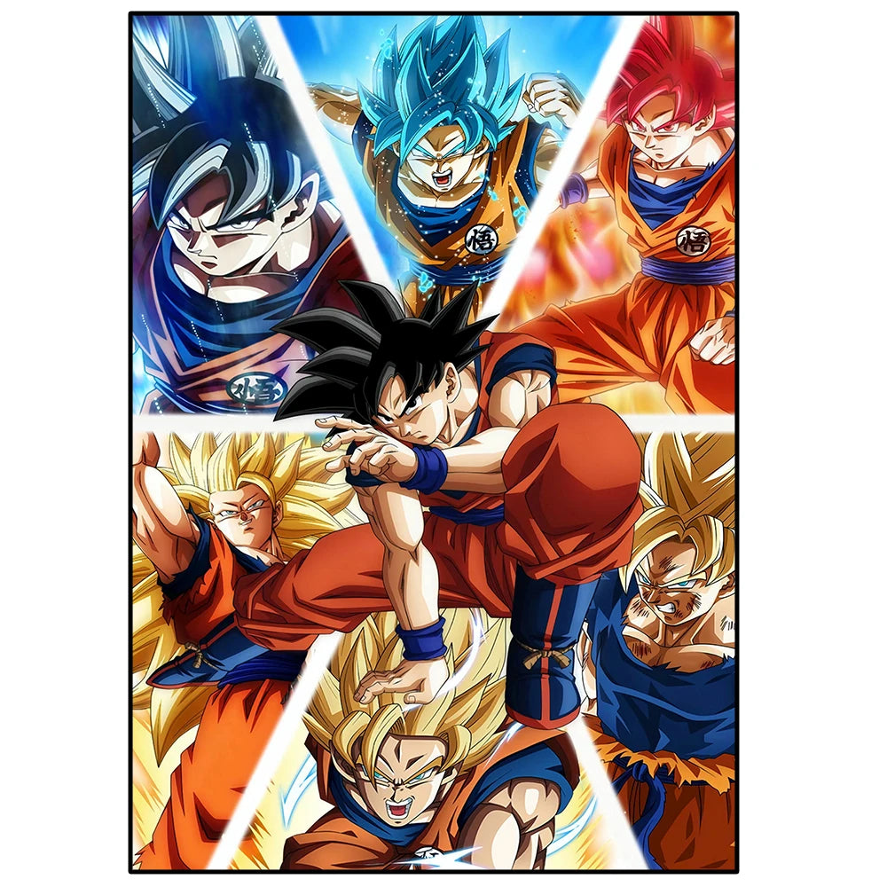 Dragon Ball Z Canvas Posters
