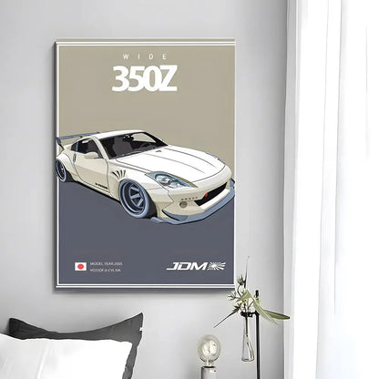 Street Racing JDM Art Posters