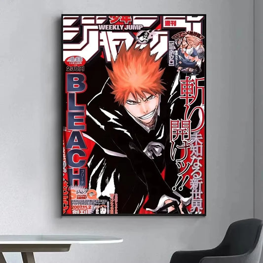 Vintage Bleach Anime Poster