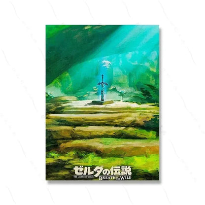 Zelda Landscape Posters