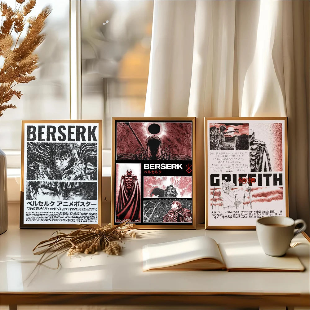Berserk Dark Art Posters