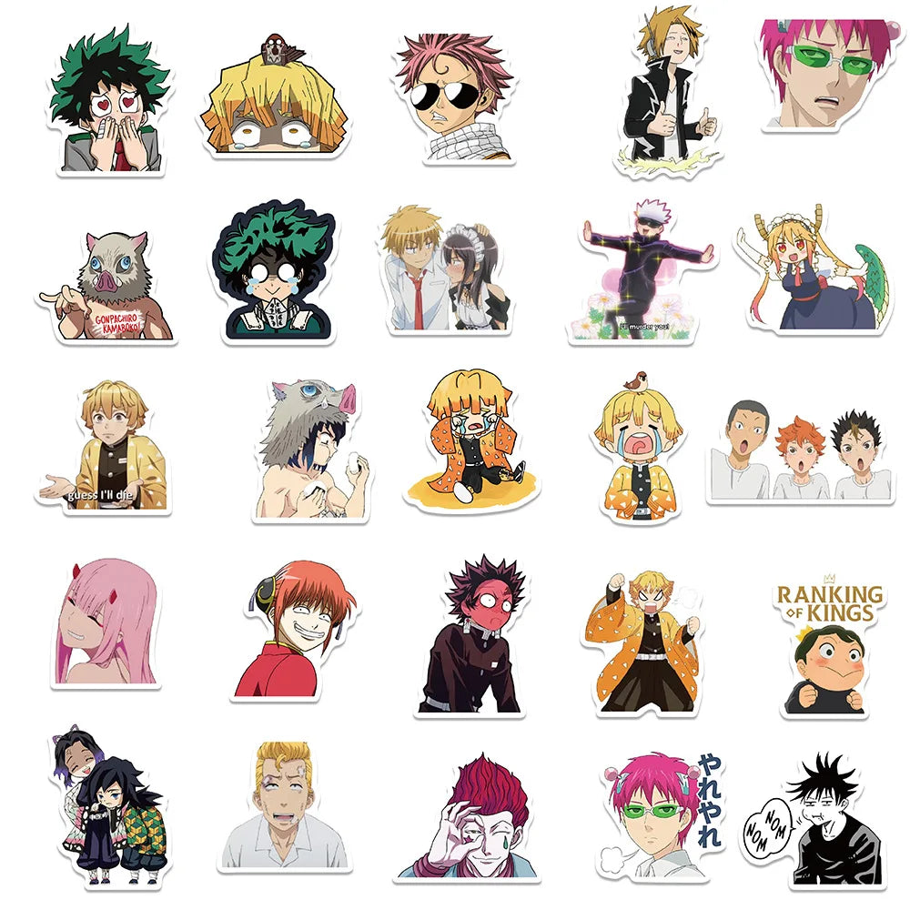 300pcs Anime Sticker Pack