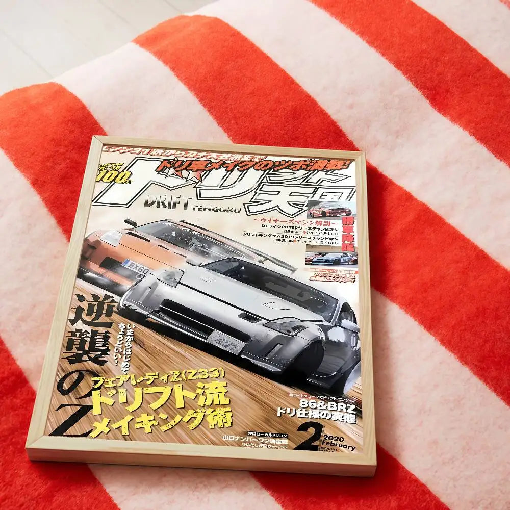 80s GTR Racing Magazine Posters