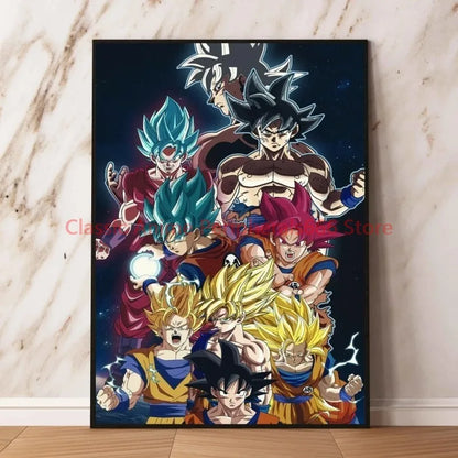 Dragon Ball Goku Aesthetic Posters