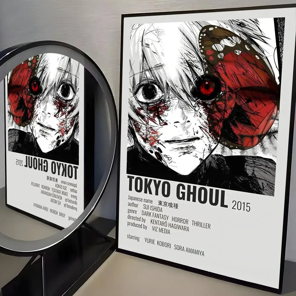 Tokyo Ghoul Canvas Posters