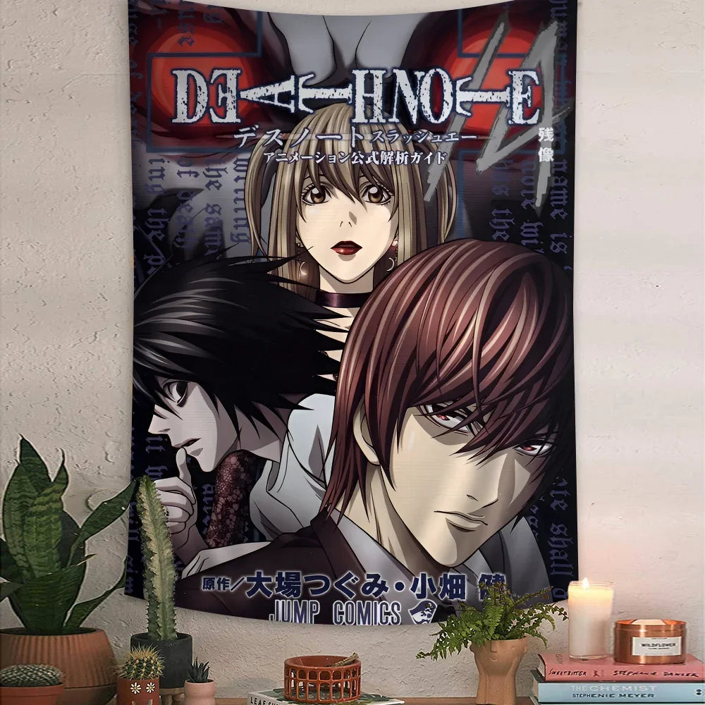Death Note Anime Wall Tapestry