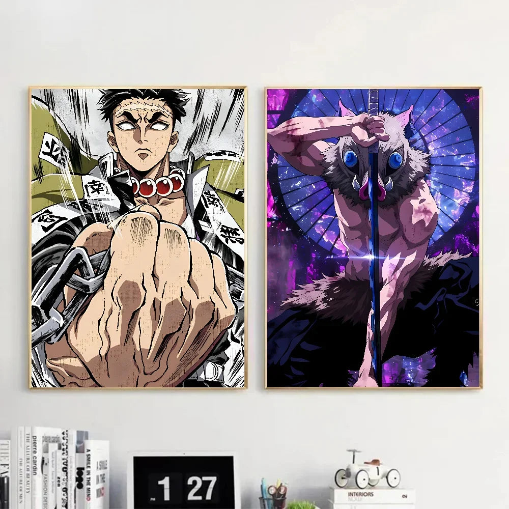 Minimalist Kimetsu No Yaiba (Demon Slayer) Poster