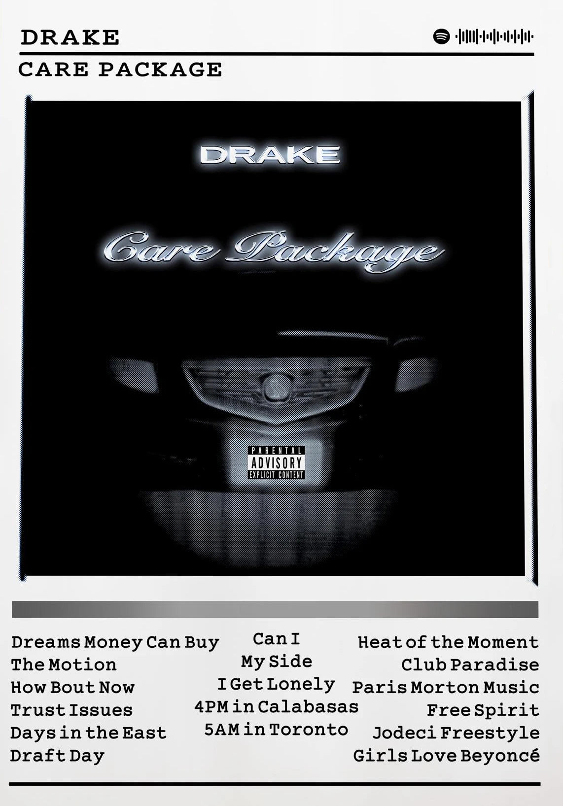 Drake Album Poster