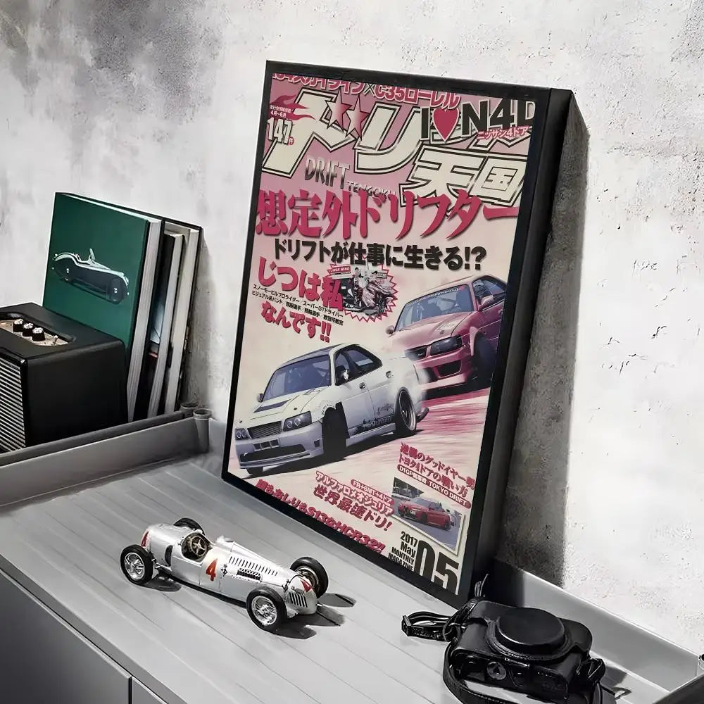 Retro GTR Magazine Posters