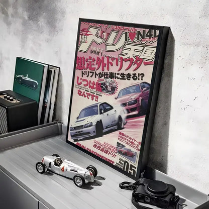Retro GTR Magazine Posters