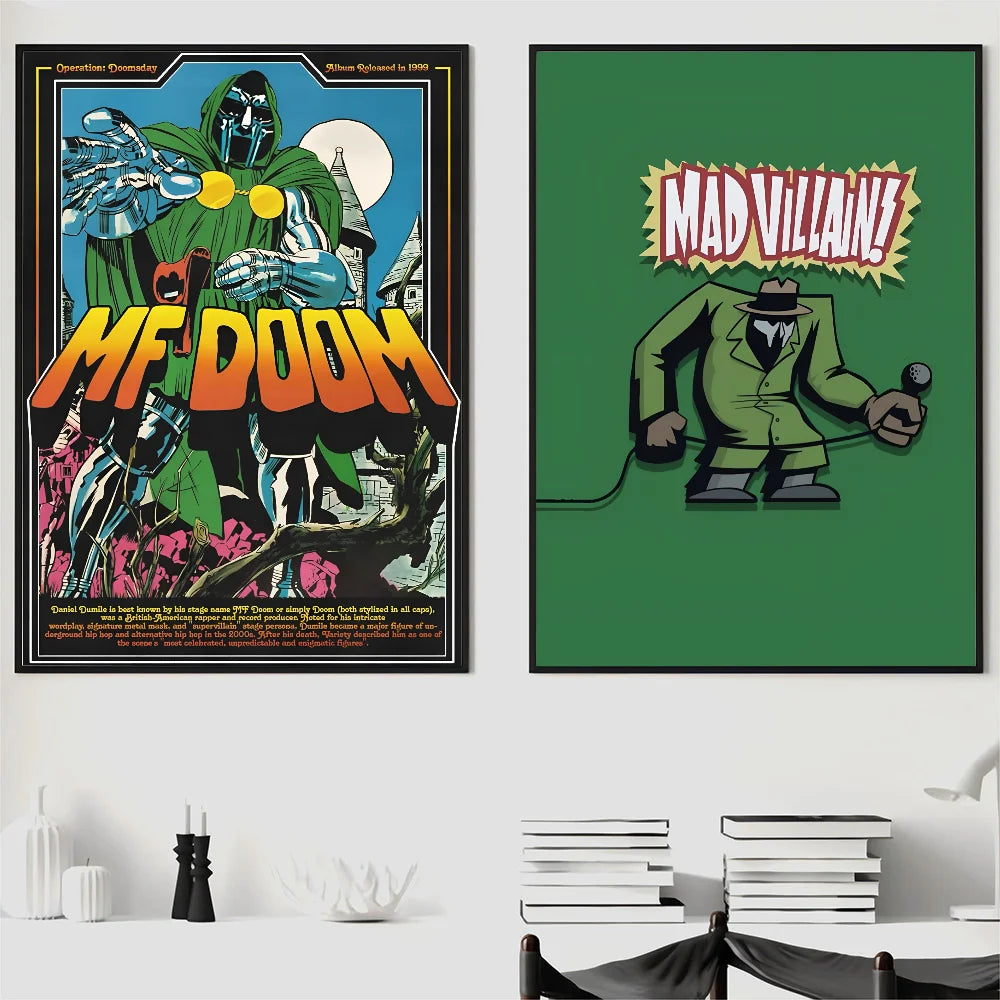 MF DOOM Poster Home Décor