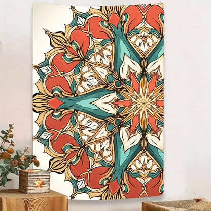 Vibrant Floral Tapestry - Colorful Flower Wall Art