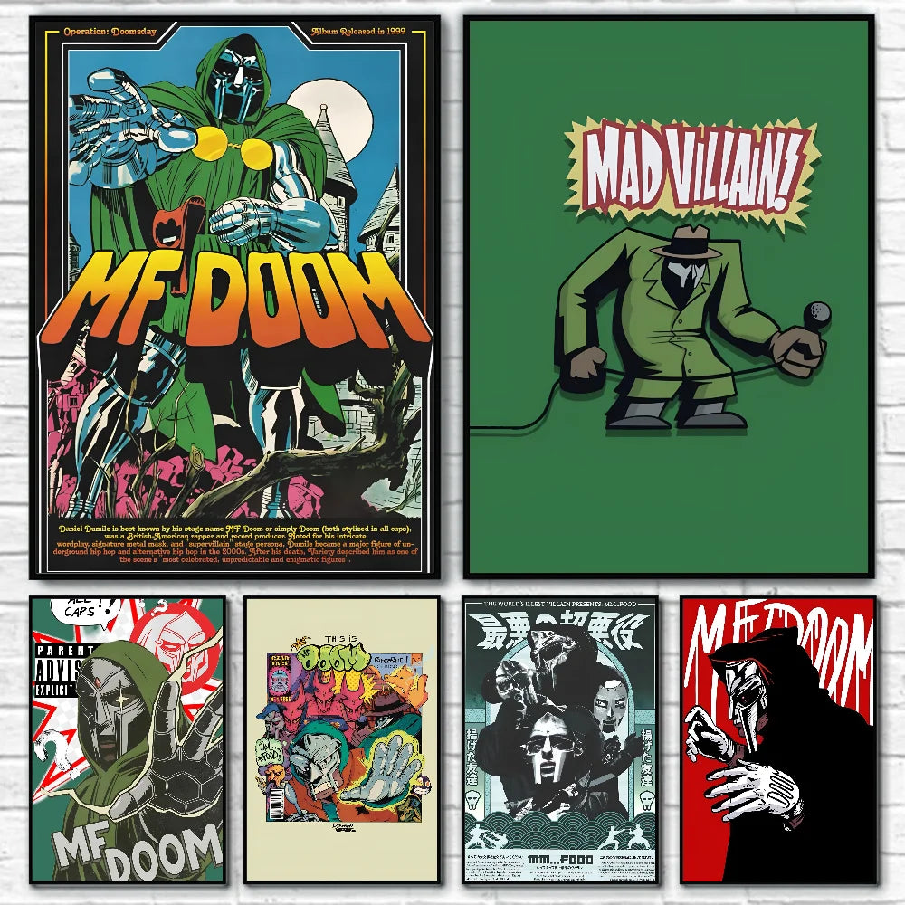 MF DOOM Poster Home Décor