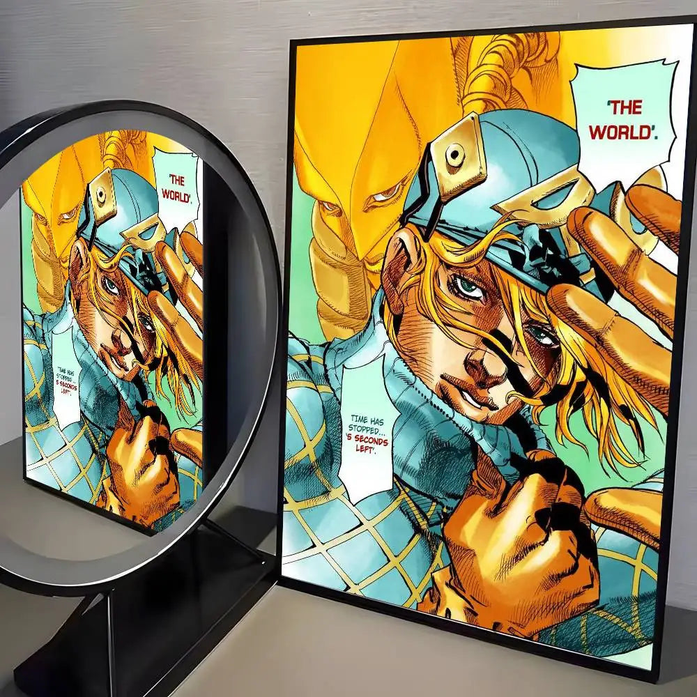 JoJo's Bizarre Adventure Retro Posters