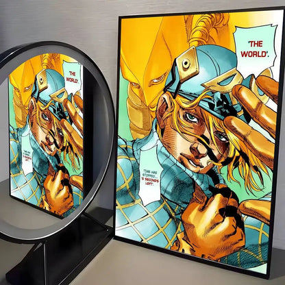 JoJo's Bizarre Adventure Retro Posters