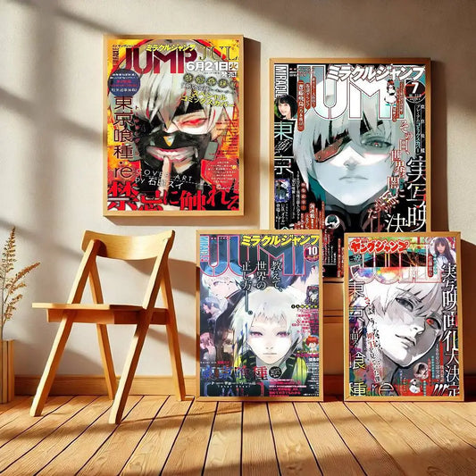 Tokyo Ghoul Vintage Anime Wall Poster