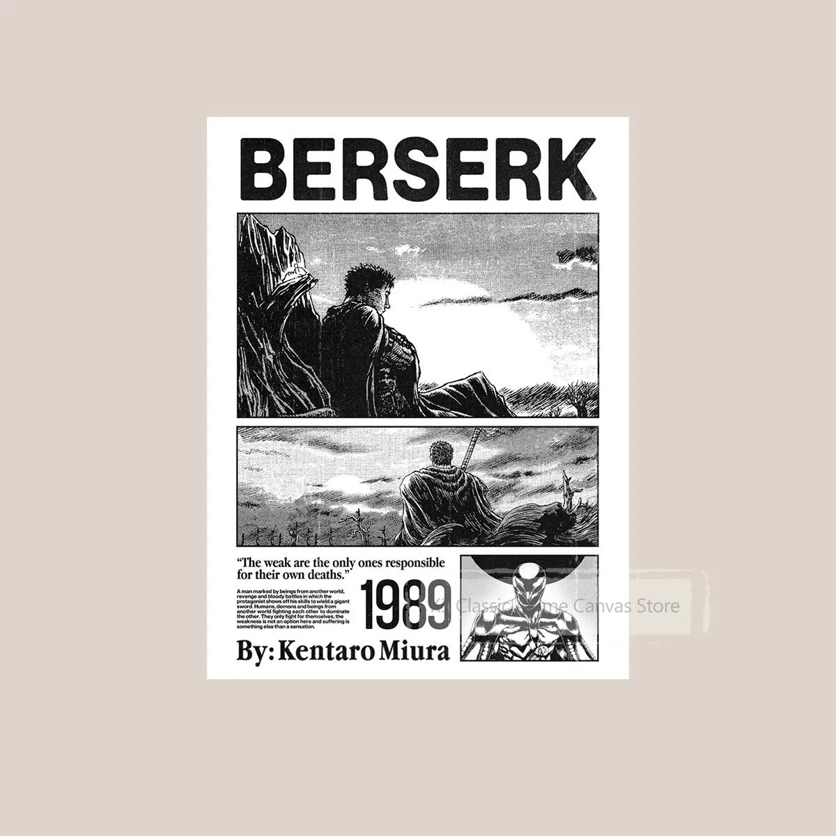 Authentic Berserk Posters