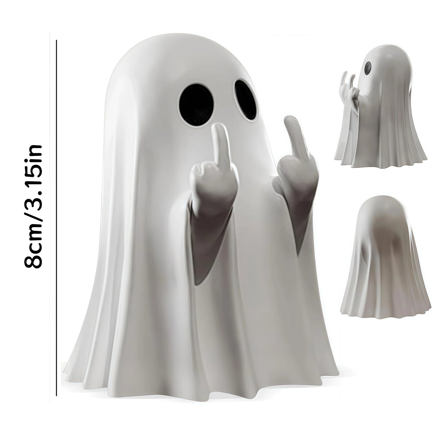 Cheeky Ghost Figurine Halloween Desk & Table Décor