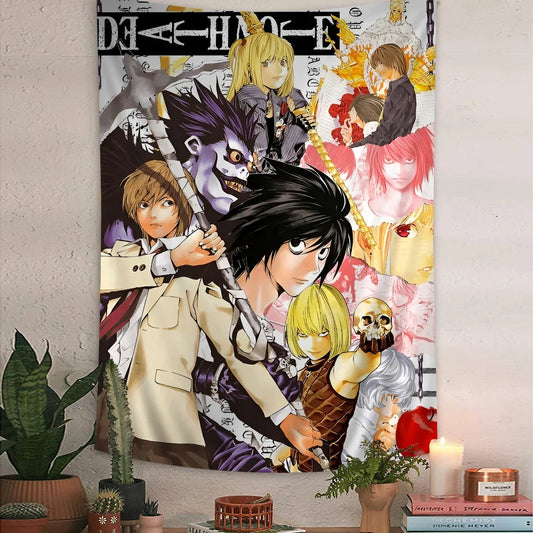 Death Note Anime Wall Tapestry