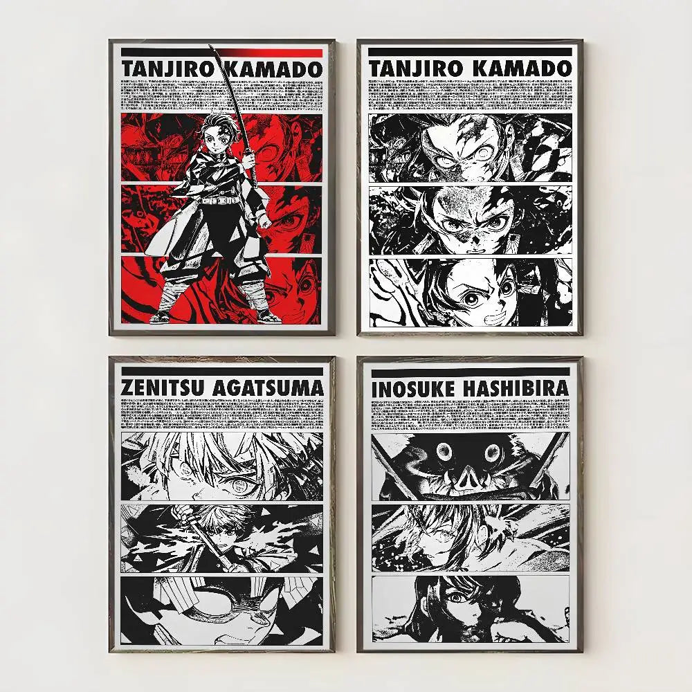 Vintage Demon Slayer Posters