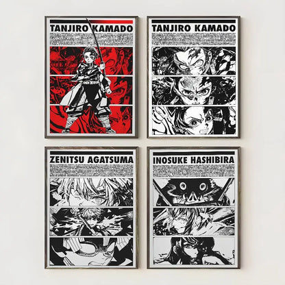 Vintage Demon Slayer Posters