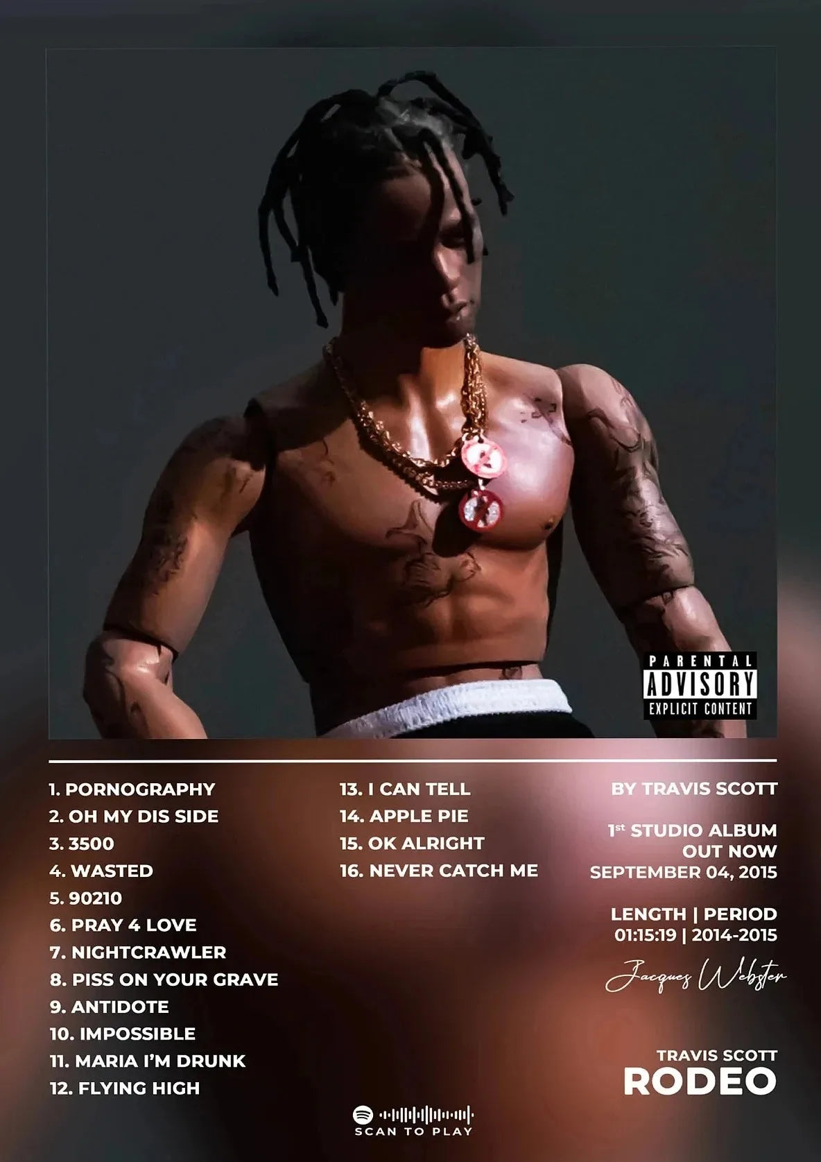 Travis Scott Album Poster