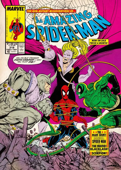 Marvel The Avengers Comic Spiderman Posters
