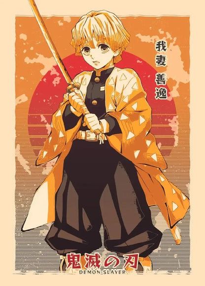 Demon Slayer Character Posters