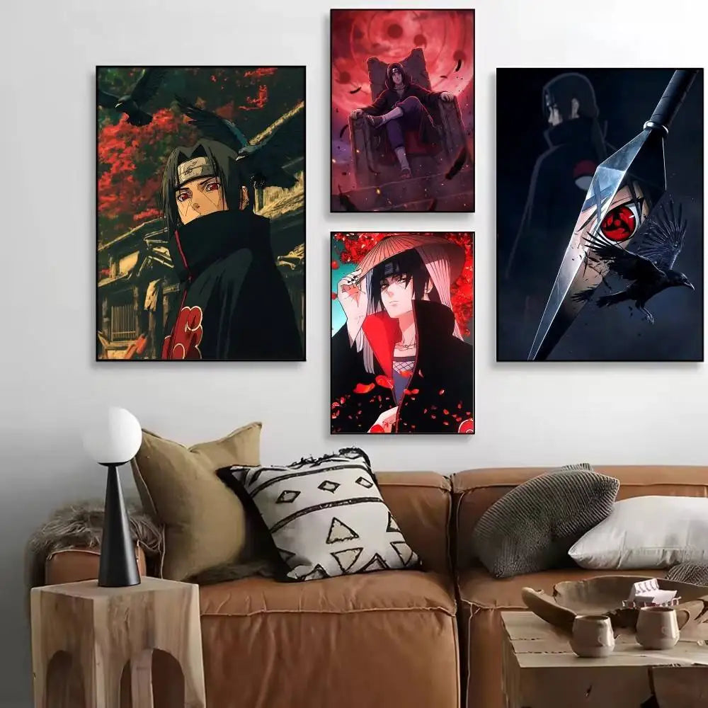 Naruto Itachi Vintage Posters