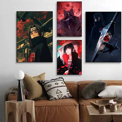 Naruto Itachi Vintage Posters