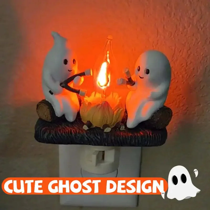 Halloween Ghost Bonfire Night Light