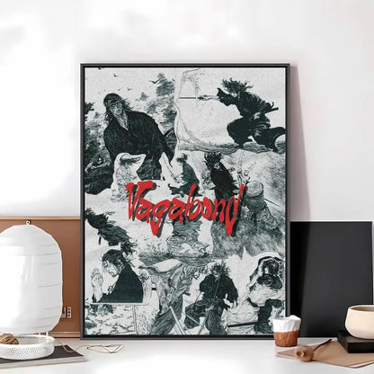 Vagabond Manga Art Posters