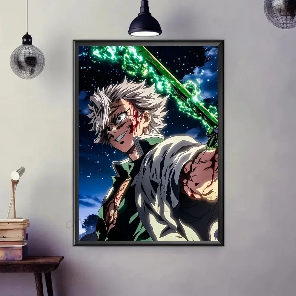Minimalist Kimetsu No Yaiba (Demon Slayer) Poster