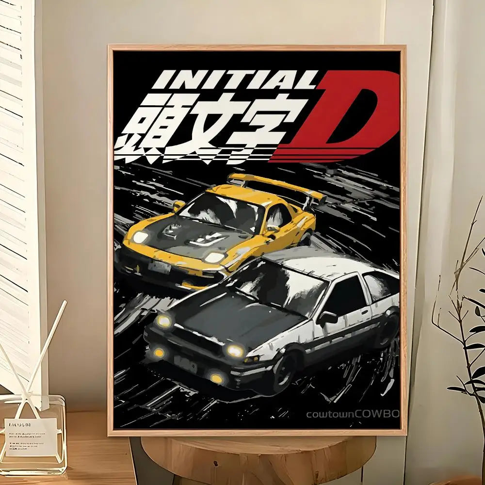 Initial D Drift Posters